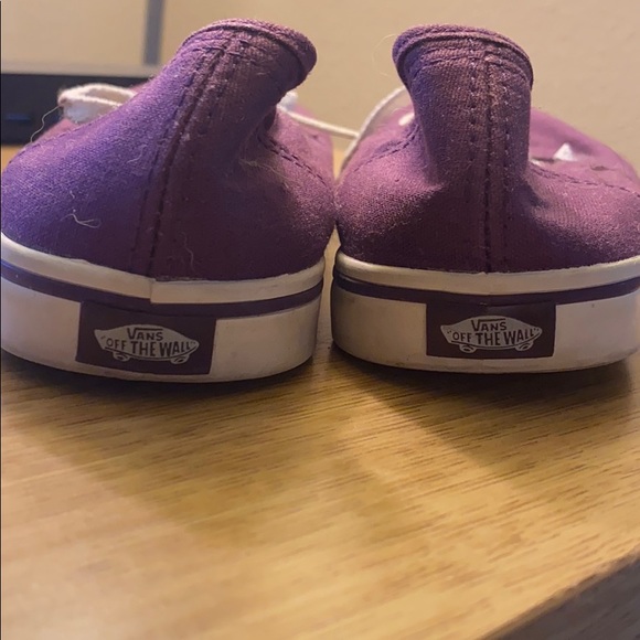 Purple Vans sz 5.5 - Picture 6 of 6